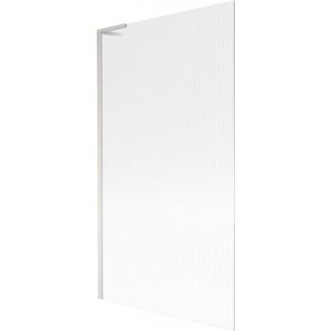 MEXEN/S - Next L vaňová zástena FIX 100 x 150, prúžky, nikel kartáčovaná 895-100-000-03-09-97 vyobraziť