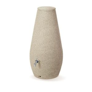 Sud na dešťovou vodu DROPET 200 l slaměný granit vyobraziť