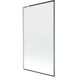 MEXEN/S - Next L vaňová zástena FIX 100 x 150, čierna vzor, nikel kartáčovaná 895-100-000-03-70-97 vyobraziť