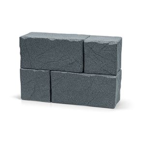 Sud na dešťovou vodu Stones Block 270 l tmavě šedý vyobraziť