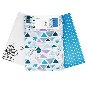 Súprava 3 kuchynských utierok Kuke 007 40x60 cm viacfarebné vyobraziť