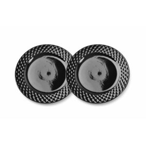 Súprava dezertných tanierov DIAMENT BLACK čierna vyobraziť