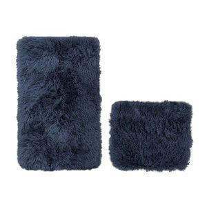 Súprava kúpeľňových kobercov MEGAN II tmavo modrá vyobraziť
