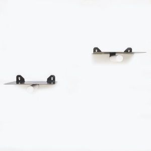 Súprava nástenných políc Wrosa XLII 2 ks čierna/biela vyobraziť