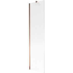 MEXEN/S - Next vaňová zástena FIX 50 x 150, prúžky, ružové zlato 895-050-000-00-09-60 vyobraziť