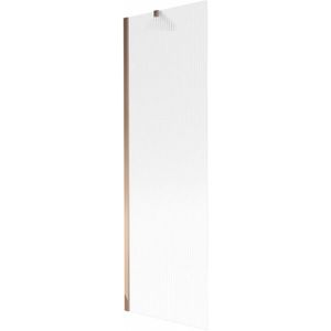 MEXEN/S - Next vaňová zástena FIX 60 x 150, prúžky, ružové zlato 895-060-000-00-09-60 vyobraziť