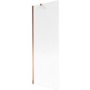 MEXEN/S - Next vaňová zástena FIX 70 x 150, prúžky, ružové zlato 895-070-000-00-09-60 vyobraziť