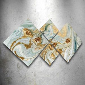 Súprava obrazov GOLDEN GLOW 60 x 115 cm 4 kusy vyobraziť