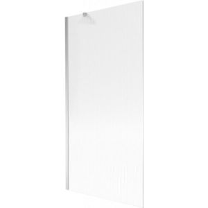 MEXEN/S - Next vaňová zástena FIX 90 x 150, prúžky, chróm 895-090-000-00-09-01 vyobraziť