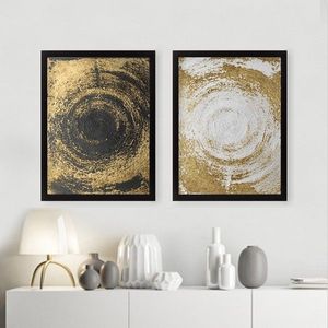 Súprava obrazov Lulu 2 ks 34x44 cm biela/čierna vyobraziť