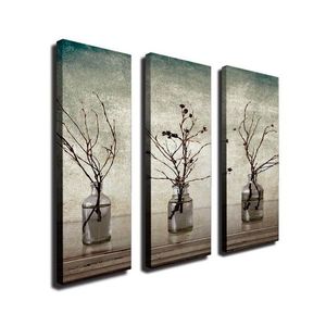 Súprava obrazov VASES 3 ks hnedá vyobraziť