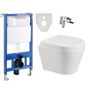 Súprava podomietkový modul MEXEN FENIX SLIM + závesná WC misa RICO + doska vyobraziť