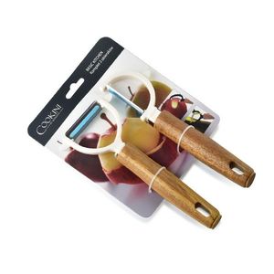 Súprava škrabiek KILIAN 2 ks hnedá/biela vyobraziť