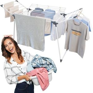 Sušák na prádlo TIANA bílý/antracitový vyobraziť