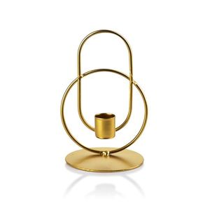 Svietnik Cedric I 9 cm zlatý vyobraziť