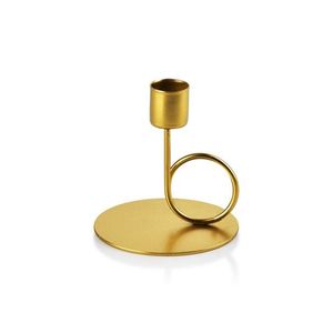 Svietnik Cedric II 9 cm zlatý vyobraziť