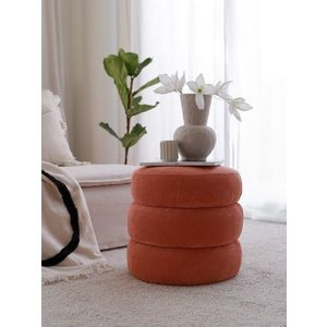 Taburet BOUM korálový vyobraziť