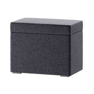 Taburet Lucca 10 s úložným prostorem šedý vyobraziť