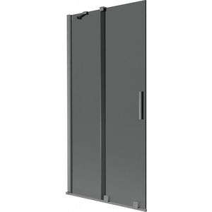 MEXEN/S - Velar dvojkrídlová posuvná vaňová zástena 90 x 150, grafit, grafit kartáčovaná 896-090-000-41-66 vyobraziť