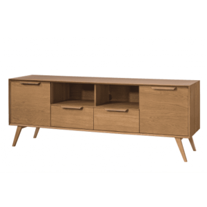 Televizní stolek Leo 25 II 206 cm dub Rustikal karamelový vyobraziť