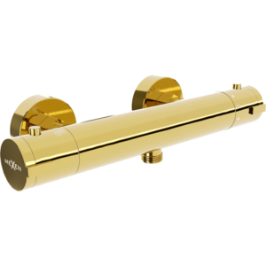 Termostatická sprchová batéria MEXEN KAI zlatá vyobraziť