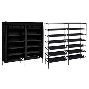 Textilní botník GABI černý vyobraziť