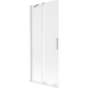 MEXEN/S - Velar dvojkrídlová posuvná vaňová zástena 85 x 150, dekor, biela 896-085-000-31-20 vyobraziť