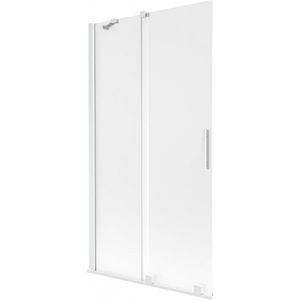 MEXEN/S - Velar dvojkrídlová posuvná vaňová zástena 100 x 150, dekor, biela 896-100-000-31-20 vyobraziť