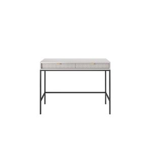 Toaletní stolek Nova 104 cm šedý/černý vyobraziť