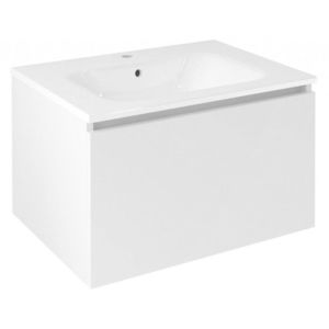 SAPHO - LOREA umývadlová skrinka 70x44x51, 2cm, 1x zásuvka, biela matná LE070-3131 vyobraziť