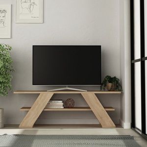 TV stolík Houseland Farfalla 120 cm prírodný dub vyobraziť