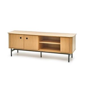 TV stolík Smart RTV-1 dub/čierny vyobraziť