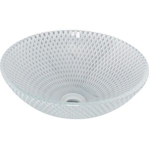 MEXEN - Olza sklenené umývadlo na dosku 42 x 42, transparent 24094200 vyobraziť