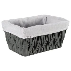 Úložný koš DARLA šedý vyobraziť