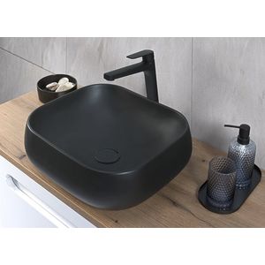 Umyvadlo na desku Nika černé vyobraziť