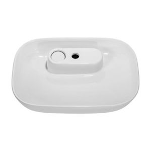 Umyvadlo na desku Pola bílé vyobraziť