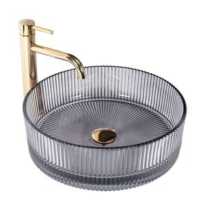 Umyvadlo na desku Rea Ingrid šedé vyobraziť