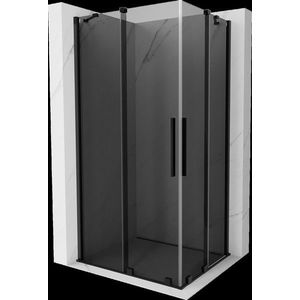 MEXEN/S - Velar Duo sprchovací kút, posuvné dvere 90 x 80, grafit, čierna 871-090-080-42-70 vyobraziť
