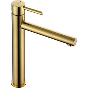 Umývadlová batéria MEXEN ELBA vysoká zlatá vyobraziť