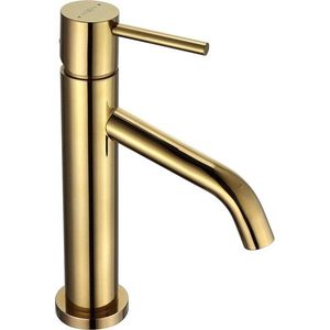 Umývadlová batéria Mexen Rumba 220 mm zlatá vyobraziť