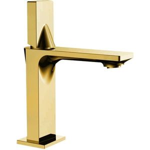 Umývadlová batéria nízka MEXEN CRUX zlatá vyobraziť
