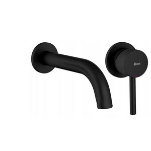 Umývadlová batéria podomietková Rea Lungo čierny mat vyobraziť