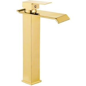 Umývadlová batéria vysoká MEXEN APUS zlatá vyobraziť