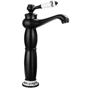 Umývadlová batéria vysoká MEXEN DRACO čierna vyobraziť