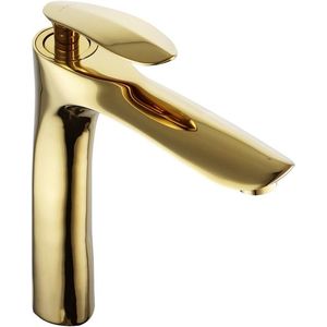 Umývadlová batéria vysoká MEXEN LILY zlatá vyobraziť