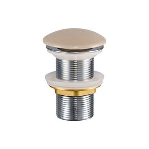 Umyvadlová výpusť CLICK-CLACK cappucino vyobraziť