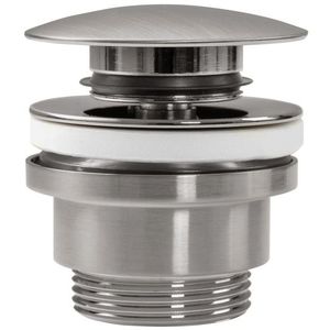 Umývadlová zátka REA click-clack matne chrómovaná vyobraziť