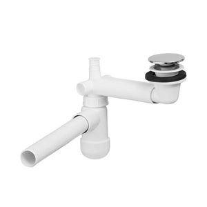 Umyvadlový sifon Preloc 400 bílý vyobraziť