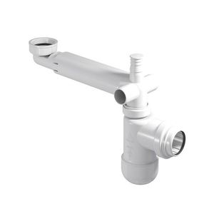 Umyvadlový sifon Preloc I 330 bílý vyobraziť