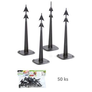 Upevňovacie kolíky Harpin - balenie 50 ks čierne vyobraziť